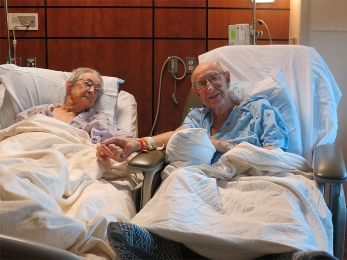 Ils avaient 96 et 92 ans et ont refusé d&rsquo;être séparés pendant plus d&rsquo;un jour, même dans le lit d&rsquo;hôpital