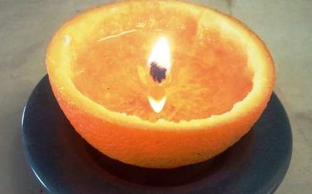 Faire des bougies parfumées avec de la peau