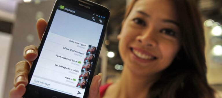 5 SMS non envoyés aux hommes