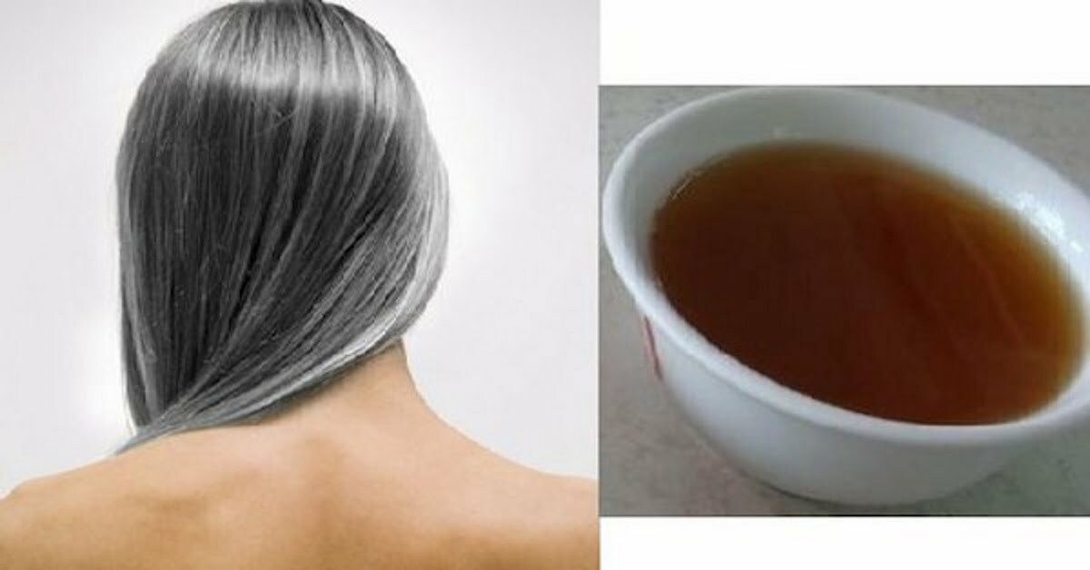 Le secret naturel pour éliminer tous les cheveux gris! Les