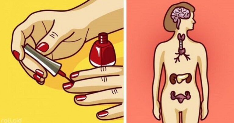 C&rsquo;est ce qui arrive à votre corps 10 heures après l&rsquo;application du vernis à ongles.