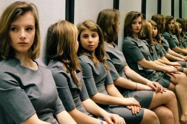 Seulement 5% de la population peut compter le nombre de filles sur cette photo!