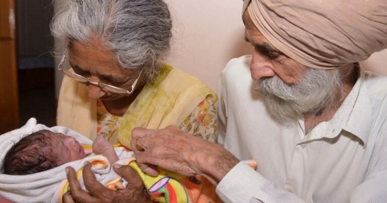 72 ans: Elle a donné naissance à son premier enfant! Mais regardez à quoi ressemble le bébé!