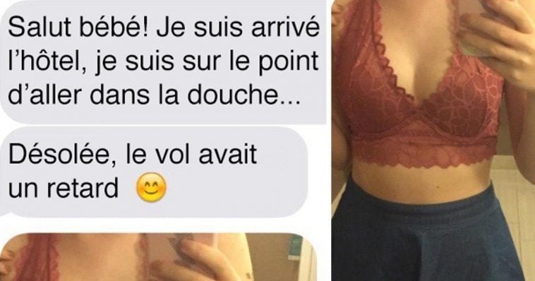 Elle envoie des photos coquines à son amant, mais cela mettra fin à leur relation!