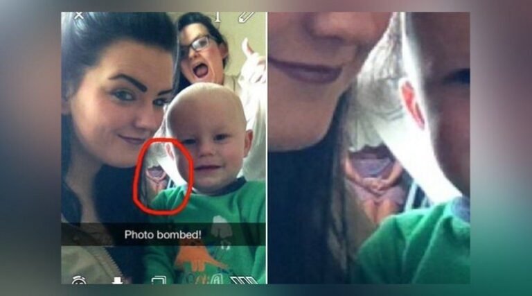 Après avoir pris un selfie, ma mère avait peur de regarder la photo! Mais ce n&rsquo;est pas la seule chose effrayante que vous voyez ici!