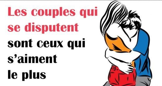Les psychologues disent que les couples qui se disputent sont le couple préféré de l’autre