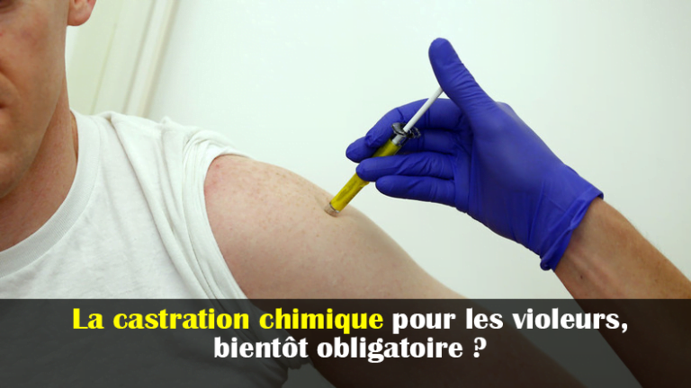 La distribution chimique des violeurs sera-t-elle bientôt mise en œuvre?