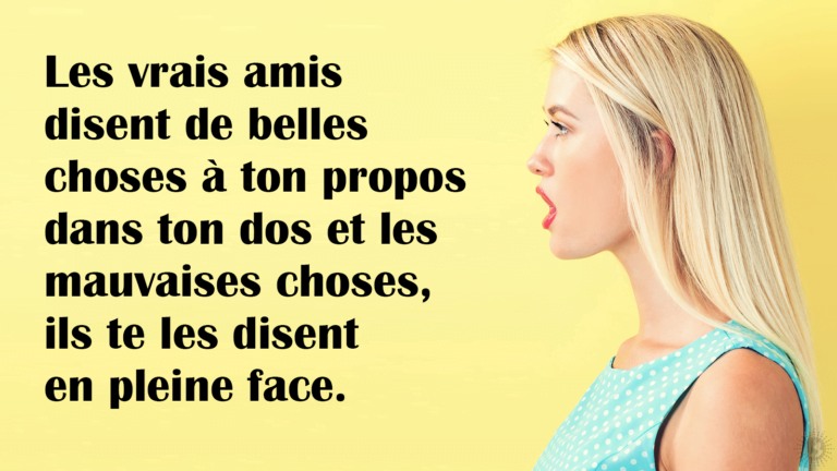 Les sociologues pensent que la personne la plus franche est le meilleur ami