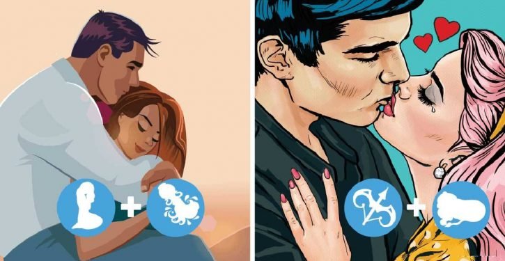 12 combinaisons de zodiaque peuvent rendre les couples durables