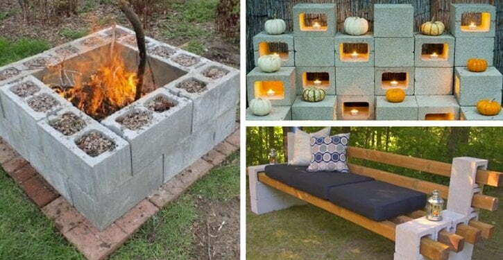 12 superbes idées de décoration pour votre maison avec des parpaings