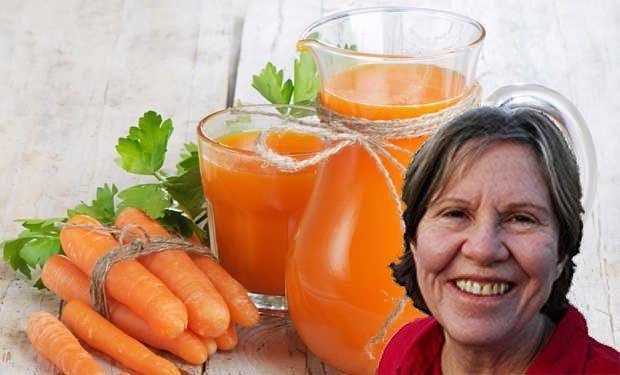 Les femmes utilisent un litre de jus de carotte chaque jour pour lutter contre le cancer en phase terminale