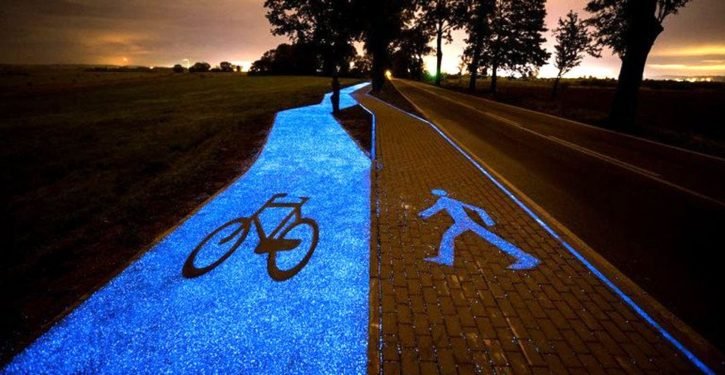 La Pologne a créé des pistes cyclables rechargeables sous les rayons du soleil: les lampadaires ne sont plus nécessaires, ce qui est un énorme progrès écologique!