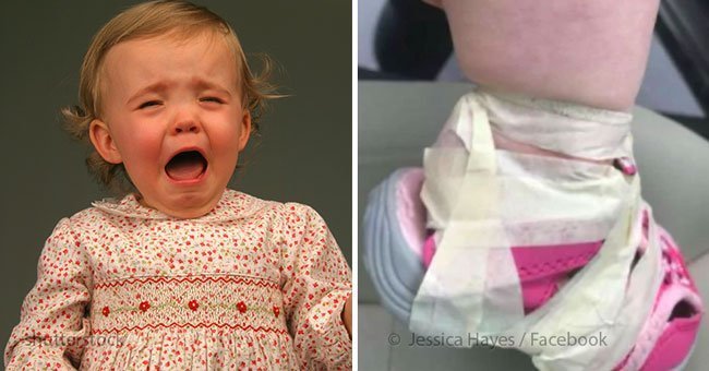 Jeune mère furieuse après avoir choisi sa fille à la garderie