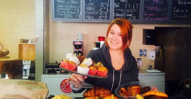 La restauratrice de 23 ans est un exemple de générosité: elle a fait don de tous les invendus aux pauvres.