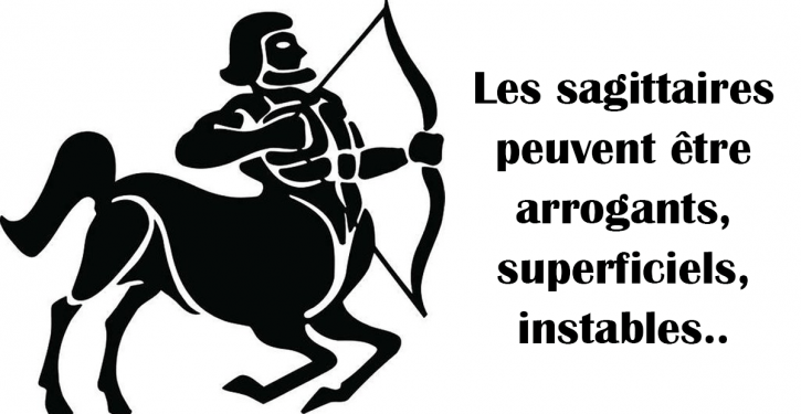 9 inconvénients du Sagittaire