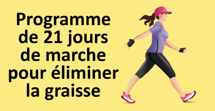 Plan de combustion des graisses de 21 jours