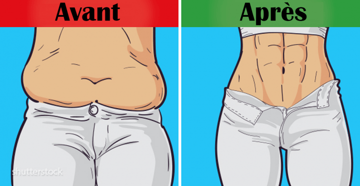 Un programme d&rsquo;exercice de 6 semaines vous permet d&rsquo;expulser facilement les graisses à la maison