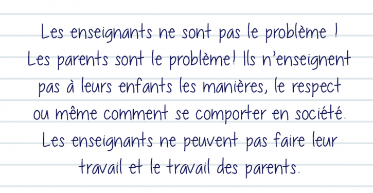 Cette lettre de l&rsquo;enseignant aux parents est partout dans le monde
