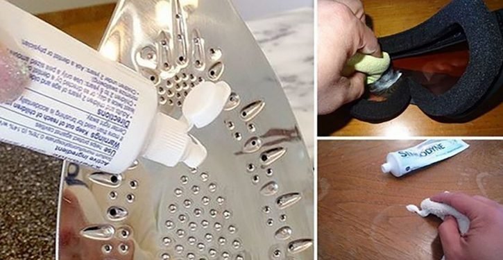 Je n’ai jamais imaginé que le dentifrice peut faire beaucoup de choses