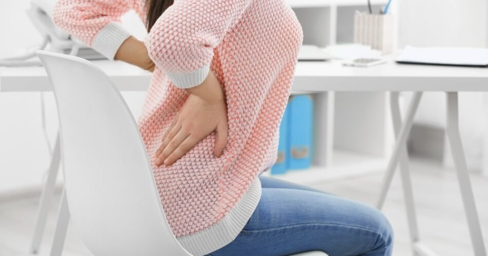 étirement bas du dos