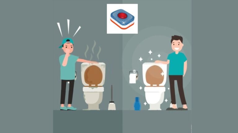 Jetez une tablette de lave-vaisselle dans les toilettes et admirez le fabuleux résultat￼