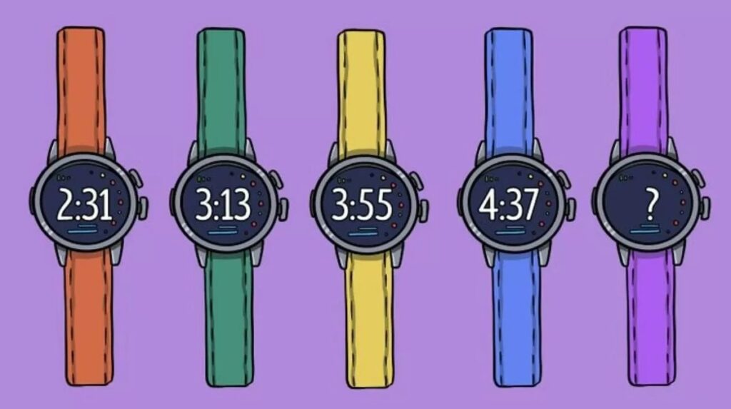 selon vous, quelle heure la dernière montre devrait-elle afficher